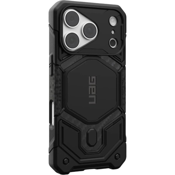 Фото - Чохол для смартфону UAG for iPhone 18 Pro, Monarch Pro Magsafe, Carbon Fiber (114569114242)