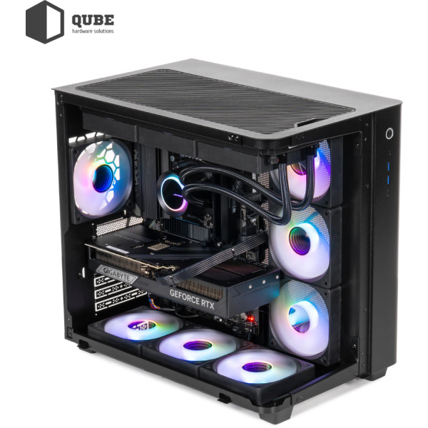 Фото - Системний блок QUBE QB Ryzen 7 9800X3D RTX 5070 Ti 16GB TK3B 641010Win (Ryzen79800X3DRTX5070TI16GBTK3B641010Win)