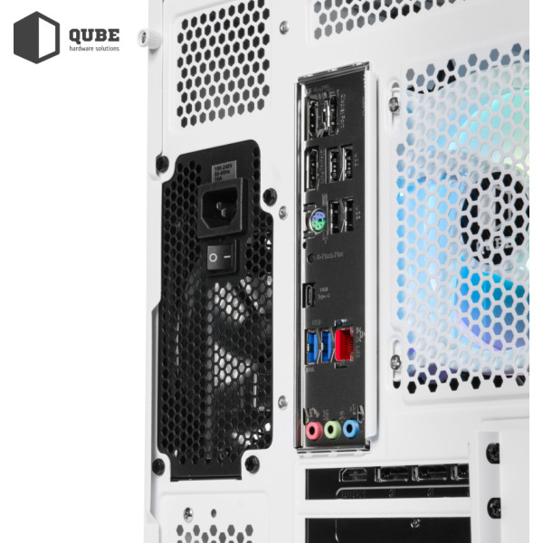 Фото - Системный блок QUBE QB Ryzen 7 7700 RTX 5070 12GB MRGw 321010Win (Ryzen77700RTX507012GBMRGw321010Win)