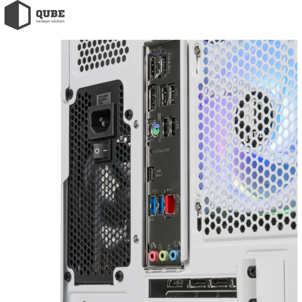 Фото - Системний блок QUBE QB Ryzen 7 9700X RTX 5060 Ti 16GB MRGw 641010Win (Ryzen79700XRTX5060TI16GBMRGw641010Win)