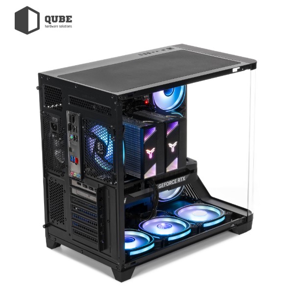 Фото - Системний блок QUBE QB Ryzen 5 9600X RTX 5070 Ti 16GB MRGb 641010 (Ryzen59600XRTX5070TI16GBMRGb641010)