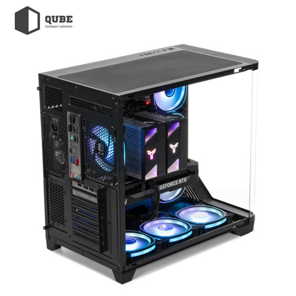 Фото - Системный блок QUBE QB Ryzen 5 9600X RTX 5070 12GB MRGb 6410 (Ryzen59600XRTX507012GBMRGb6410)