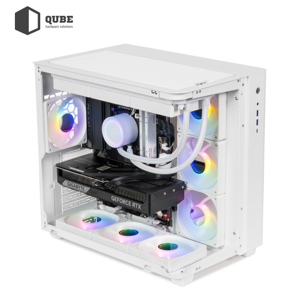 Фото - Системний блок QUBE QB Ryzen 7 9800X3D RTX 5070 Ti 16GB TK3W 641010Win (Ryzen79800X3DRTX5070TI16GBTK3W641010Win)