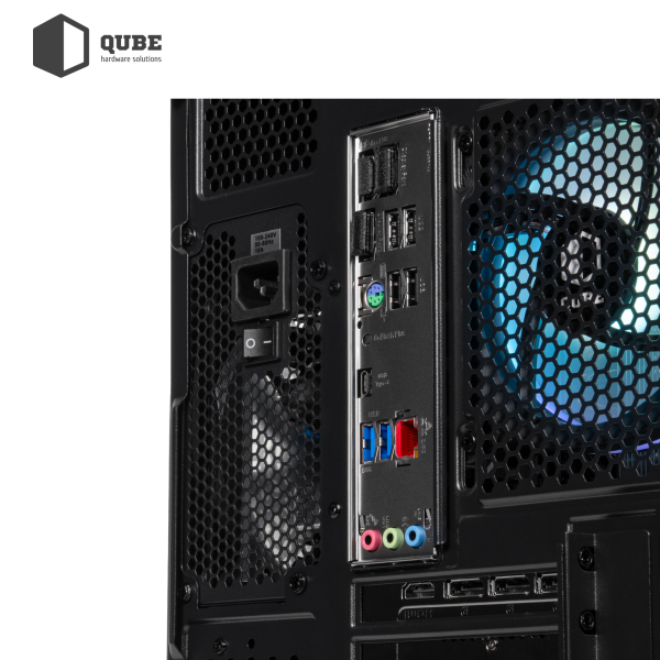 Фото - Системный блок QUBE QB Ryzen 5 9600X RTX 5070 12GB MRGb 6410 (Ryzen59600XRTX507012GBMRGb6410)