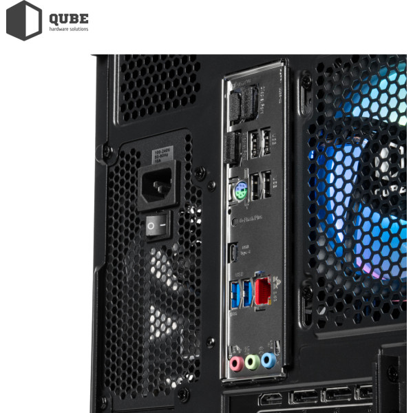 Фото - Системный блок QUBE QB Ryzen 7 9700X RTX 5060 8GB MRGb 6420 (Ryzen79700XRTX50608GBMRGb6420)
