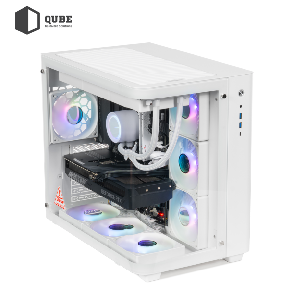 Фото - Системний блок QUBE QB Ryzen 7 9800X3D RTX 5070 Ti 16GB TK3W 641010Win (Ryzen79800X3DRTX5070TI16GBTK3W641010Win)