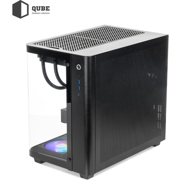 Фото - Системний блок QUBE QB Ryzen 7 9800X3D RTX 5070 Ti 16GB TK3B 641010Win (Ryzen79800X3DRTX5070TI16GBTK3B641010Win)