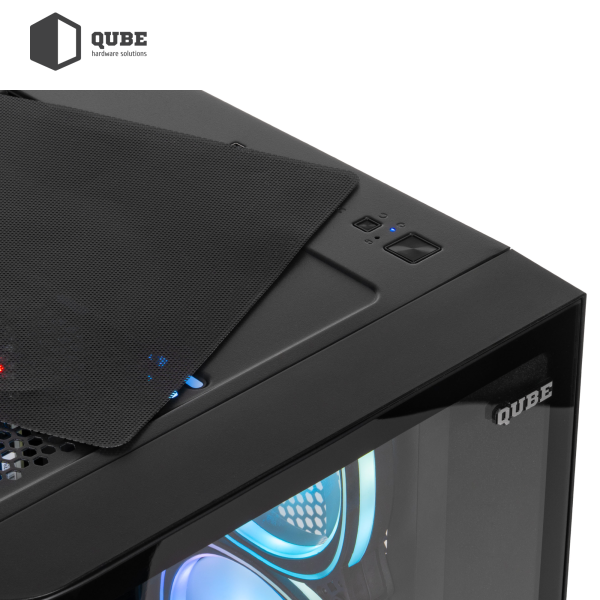 Фото - Системный блок QUBE QB Ryzen 5 9600X RTX 5070 12GB MRGb 6410 (Ryzen59600XRTX507012GBMRGb6410)
