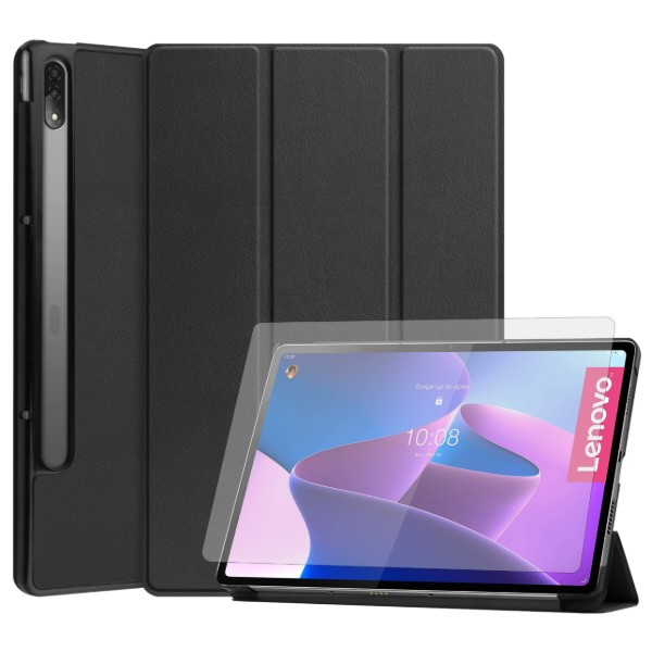 Фото - Чехол для планшета AIRON Premium for Lenovo Tab P12 Pro с защитной пленкой и салфеткой Black (4822352781108)