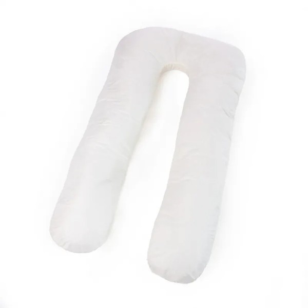 Фото - Подушка для будущих мам MirSon №8593 Eco Line Creamy упрощенная U-образная (2200006346784)