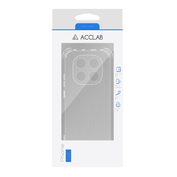 Фото - Чохол для смартфону ACCLAB TPU Shockproof for Xiaomi Redmi Note 14 Pro Light (1283126616457)