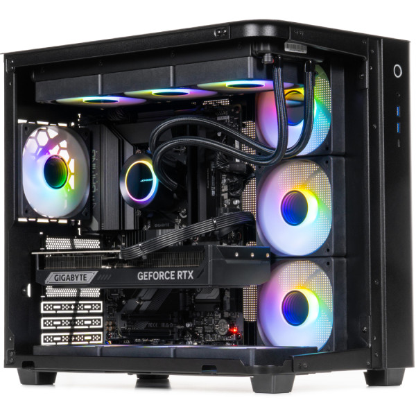 Фото - Системний блок QUBE QB Ryzen 7 9800X3D RTX 5070 Ti 16GB TK3B 641010Win (Ryzen79800X3DRTX5070TI16GBTK3B641010Win)