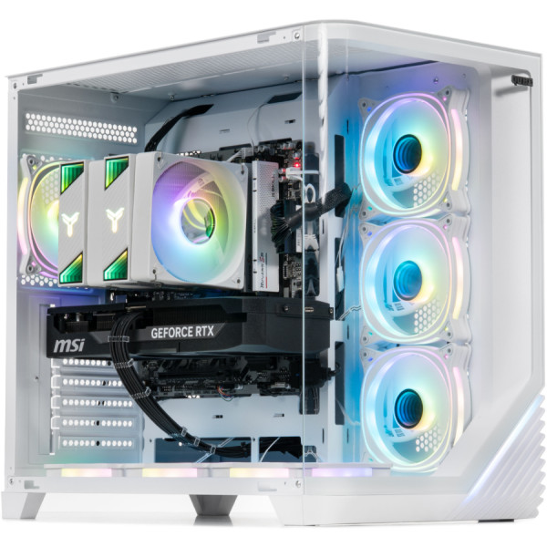 Фото - Системный блок QUBE QB Ryzen 7 7700 RTX 5070 12GB MRGw 321010Win (Ryzen77700RTX507012GBMRGw321010Win)