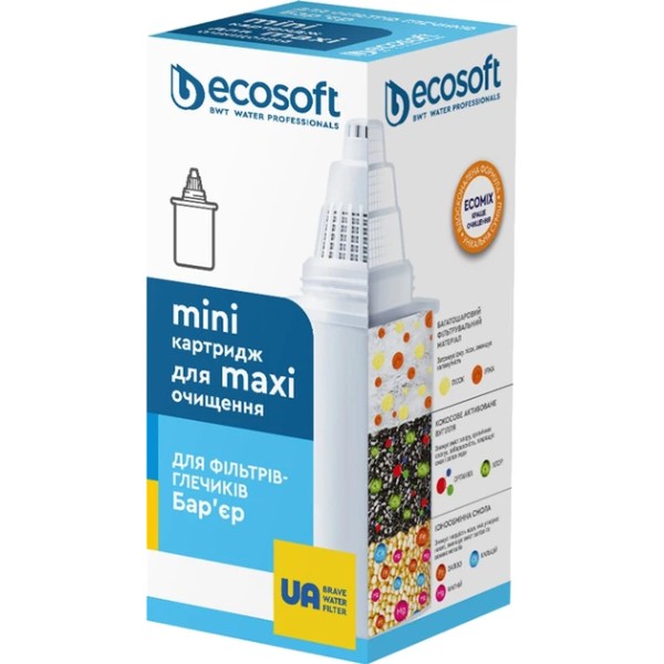 Фото - Картридж для фильтра-кувшина Ecosoft для кувшинов Барьер 1 шт