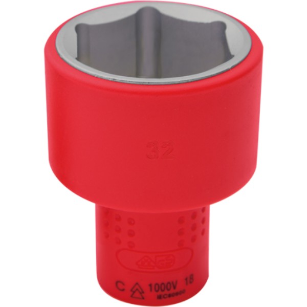 Фото - Торцева голівка KING TONY 8 мм 1/2'' VDE (4335VE08M) Фото - Торцева голівка KING TONY 8 мм 1/2'' VDE (4335VE08M)