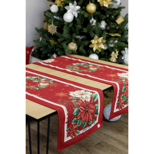 Фото - Скатертина раннер Прованс гобелен PRESENT 35х100 (031391)