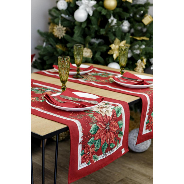 Фото - Скатертина раннер Прованс гобелен PRESENT 35х100 (031391)