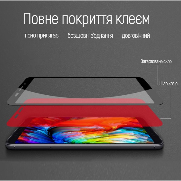 Фото - Захисне скло для смартфону Colorway 9H FC glue for Samsung Galaxy A06 Black (CW-GSFGSGA065-BK)