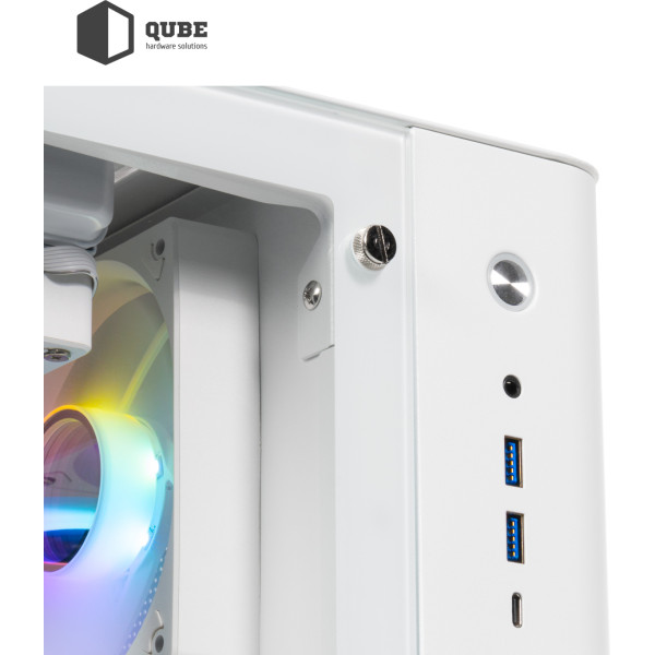 Фото - Системный блок QUBE QB Core Ultra 7 265KF RTX 5070 12GB TK3W 961020 (CoreUltra7265KFRTX507012GBTK3W961020)