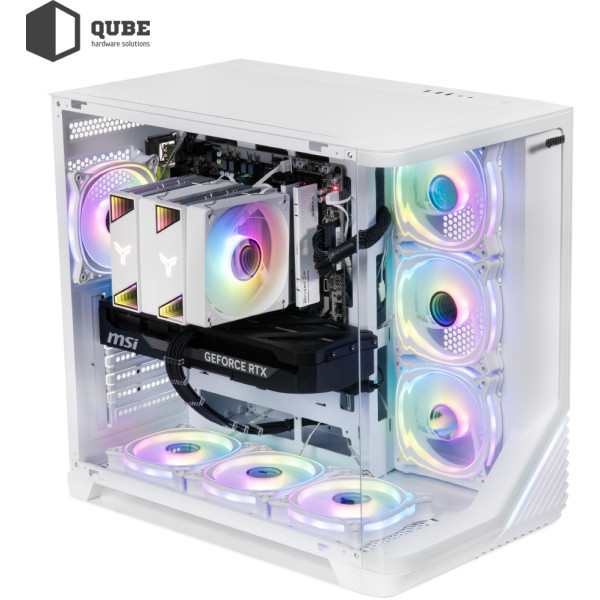 Фото - Системный блок QUBE QB Ryzen 7 7700 RTX 5070 12GB MRGw 321010Win (Ryzen77700RTX507012GBMRGw321010Win)