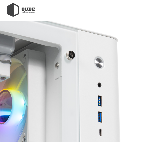 Фото - Системний блок QUBE QB Ryzen 7 9800X3D RTX 5070 Ti 16GB TK3W 641010Win (Ryzen79800X3DRTX5070TI16GBTK3W641010Win)