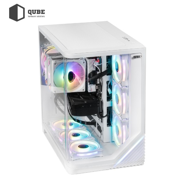 Фото - Системный блок QUBE QB Ryzen 5 9600X RTX 5070 Ti 16GB MRGw 321020 (Ryzen59600XRTX5070TI16GBMRGw321020)