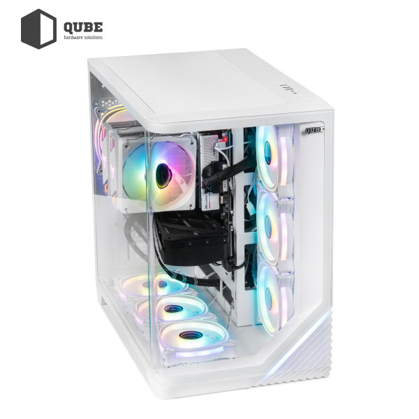Фото - Системний блок QUBE QB Ryzen 5 9600X RTX 5070 Ti 16GB MRGw 321020 (Ryzen59600XRTX5070TI16GBMRGw321020)