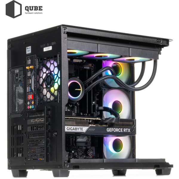 Фото - Системний блок QUBE QB Ryzen 7 9800X3D RTX 5070 Ti 16GB TK3B 641010Win (Ryzen79800X3DRTX5070TI16GBTK3B641010Win)