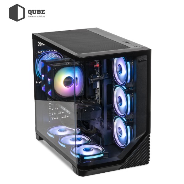 Фото - Системний блок QUBE QB Ryzen 5 9600X RTX 5070 Ti 16GB MRGb 641010 (Ryzen59600XRTX5070TI16GBMRGb641010)