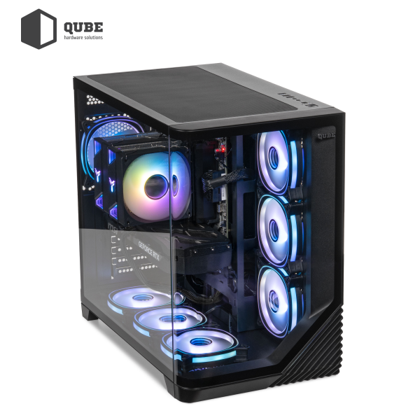 Фото - Системный блок QUBE QB Ryzen 5 9600X RTX 5070 12GB MRGb 6410 (Ryzen59600XRTX507012GBMRGb6410)