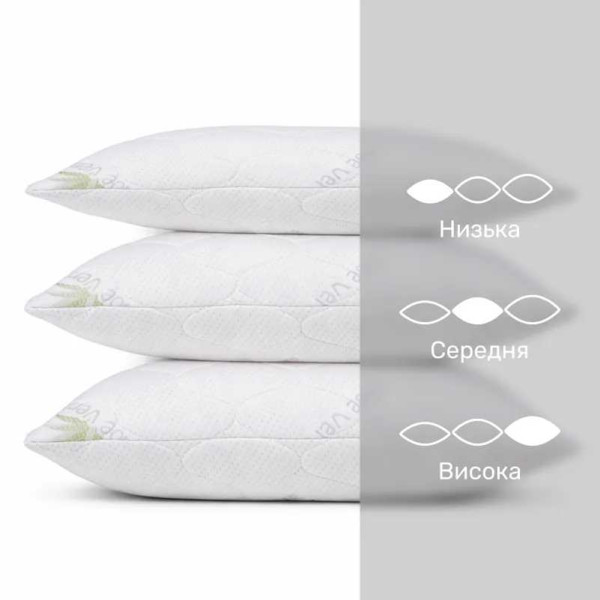 Фото - Подушка стандартна MirSon шовкова №853 Alberto Silk Kapok Hand made Пружна 40х60 см (2200003200638)