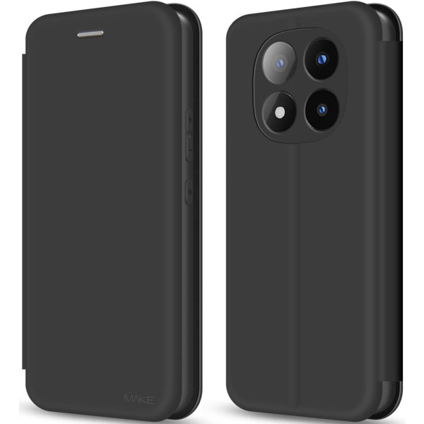Фото - Чехол для смартфона MAKE Flip Xiaomi Redmi Note 14 Pro+ Black (MCP-XRN14PP)