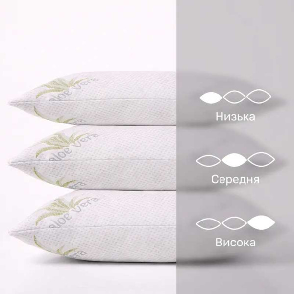 Фото - Подушка стандартна MirSon шовкова №845 Dorotea Silk Kapok Hand made М'яка 50х70 см (2200003203158)