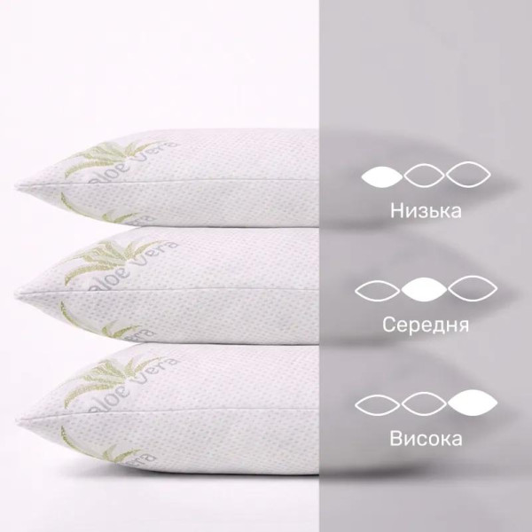 Фото - Подушка стандартна MirSon №856 Dorotea Eco-Soft Hand made 60х60 см (2200003197761)