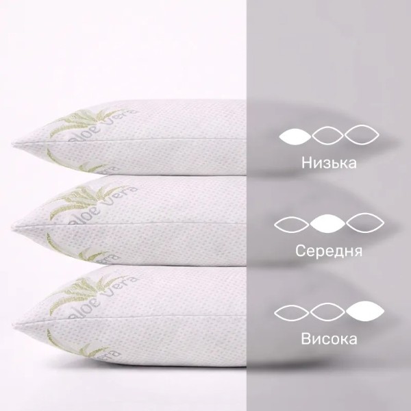Фото - Подушка стандартная MirSon №800 Dorotea EcoSilk Hand made 70х70 см (2200003196900)