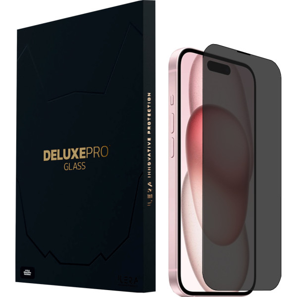 Фото - Захисне скло для смартфону ILera DeLuxe Incognito FullCover Glass for iPhone 16 Plus (iLInDL16Ps) Фото - Захисне скло для смартфону ILera DeLuxe Incognito FullCover Glass for iPhone 16 Plus (iLInDL16Ps)