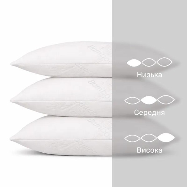 Фото - Подушка стандартна MirSon №857 Julia Eco-Soft Hand made 70х70 см (2200003197808)