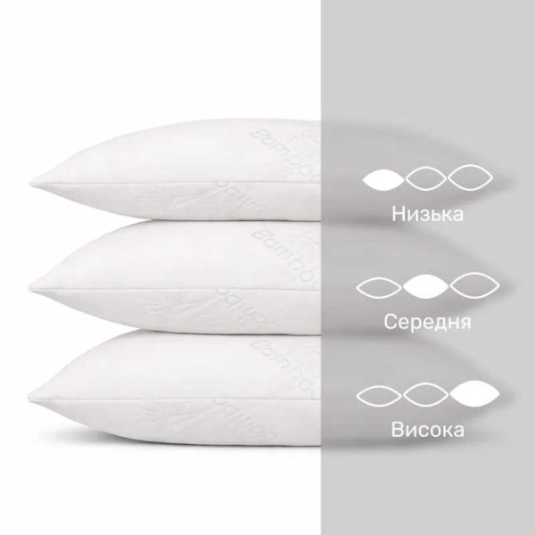 Фото - Подушка стандартна MirSon вовняна №832 Julia Hand made Пружна 40х60 см (2200003198010)