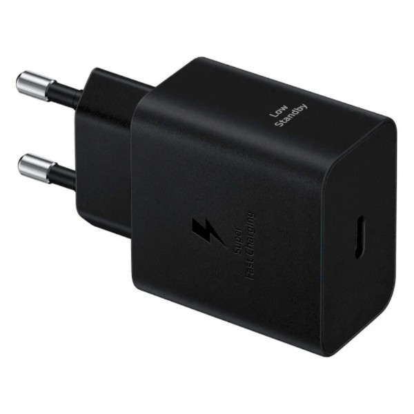 Фото - Мережевий зарядний пристрій Samsung 45W Compact Power Adapter Black (EP-T4511NBEGEU)