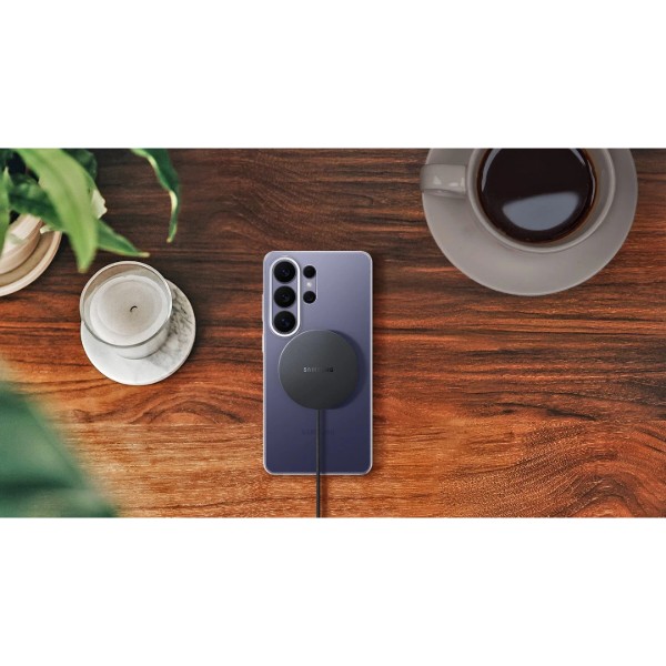 Фото - Беспроводное зарядное устройство Samsung Magnet Wireless Charger + 45W USB-C Power Adapter (EP-P2900TBEGWW)