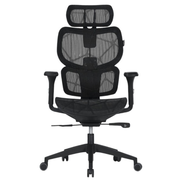 Фото - Крісло для геймерів Canyon Ventra MOCH01 Mesh Black (CNS-MOCH01)