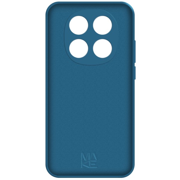 Фото - Чохол для смартфону MAKE Xiaomi Redmi Note 14 Pro 4G Silicone Ocean Blue (MCL-XRN14P4GOB)