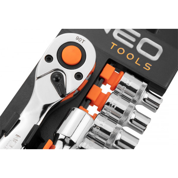 Фото - Набор торцевых головок Neo Tools 1/4" 14 шт (10-000)