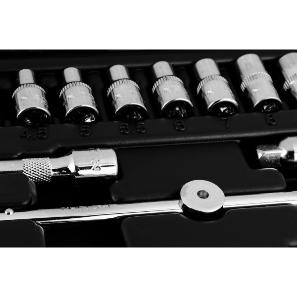 Фото - Набор торцевых головок Neo Tools 1/4" 46 шт. (10-004)