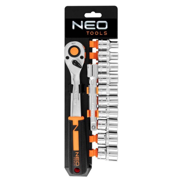 Фото - Набор торцевых головок Neo Tools 1/2" 12 шт. (10-030N)