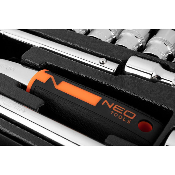 Фото - Набір торцевих голівок Neo Tools 1/2" 25 шт. (10-036)
