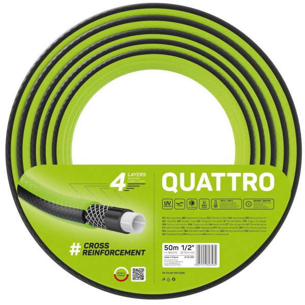 Фото - Шланг поливочный Cellfast Quattro 1/2'' (10-063)