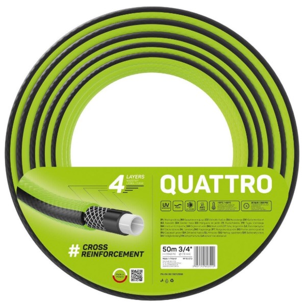 Фото - Шланг поливочный Cellfast Quattro 3/4'' (10-073)