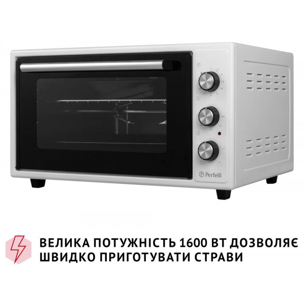 Фото - Печь электрическая Perfelli MIRAGE 48 WHITE