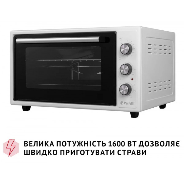 Фото - Піч електрична Perfelli SIERRA 48 WHITE